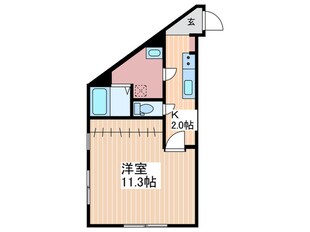 ルシェルメゾン牛田早稲田の物件間取画像